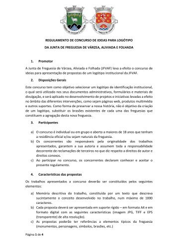 REGULAMENTO DE CONCURSO DE IDEIAS PARA LOGÓTIPO