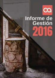 OA - Informe de Gestión 2016