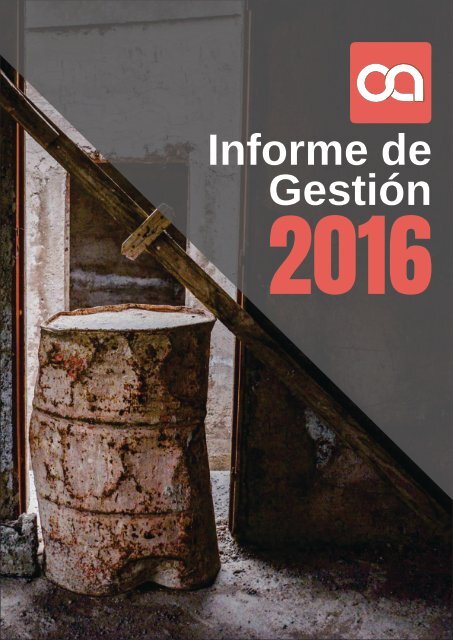 OA - Informe de Gestión 2016