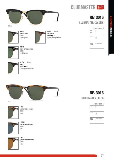 RAY BAN 