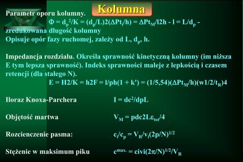 Cam Sep Lect 1 Chromatografia Bronislaw K. Glod