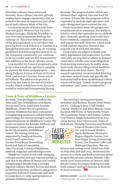 Eatdrink #42 July/August 2013