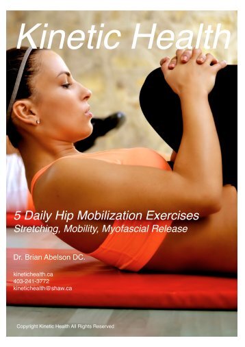 5 Daily Hip Mobilization Exercises