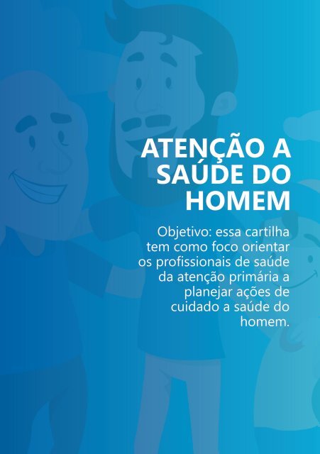 CARTILHA - SAÚDE DO HOMEM falta