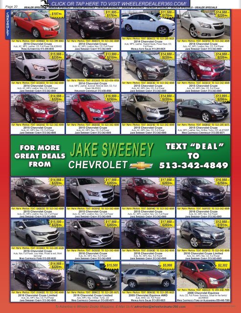 Wheeler Dealer Issue 16, 2017