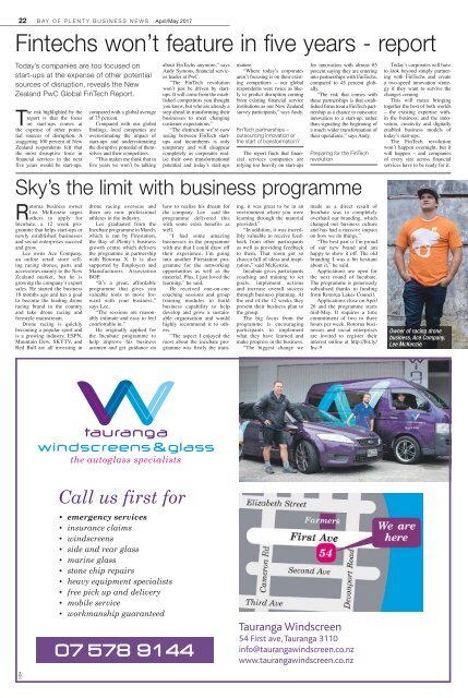 Bay of Plenty Business News April/May 2017