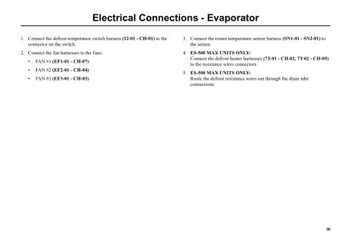 Installation Manual Truck Edition V-500 Series - Thermo King