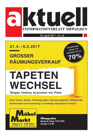 Aktuell Obwalden 16-2017