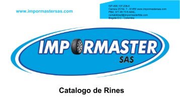 Catalogo Rines Impormaster