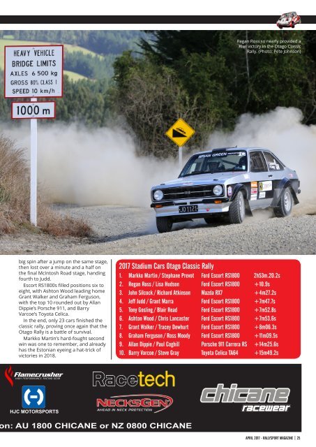 RallySport Magazine April 2017