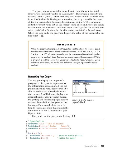 Learn to Program with Small Basic