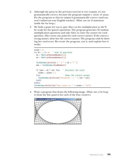 Learn to Program with Small Basic