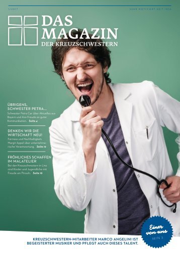 Kreuzschwestern-Magazin Ausgabe 1/2017