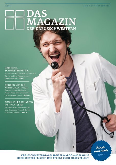 Kreuzschwestern-Magazin Ausgabe 1/2017