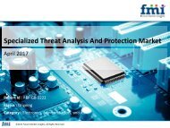 Specialized Threat Analysis And Protection Market Revenue and Value Chain 2017-2027