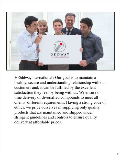 OddwayInternational : Indian Generic Medicine Supplier