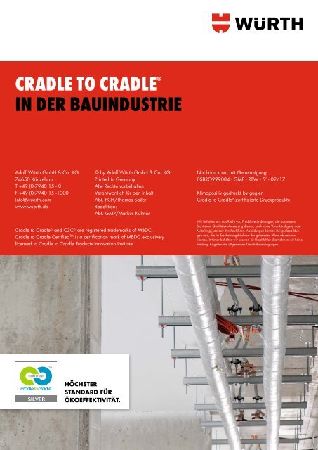 Cradle to Cradle in der Bauindustrie