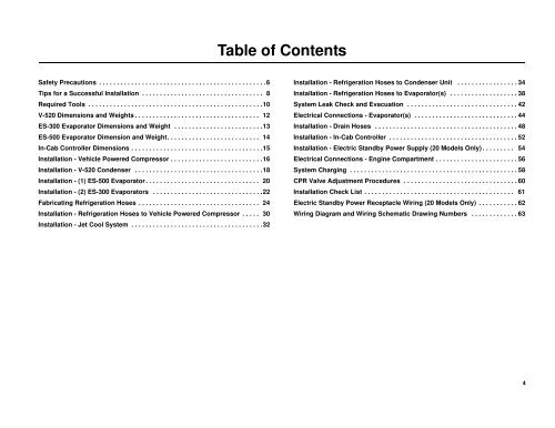 Installation Manual Truck Edition V-520 Series Single ... - Thermo King