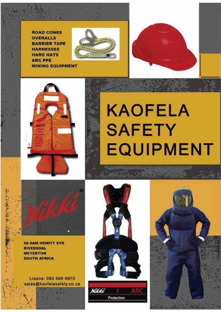 KAOFELA SAFETY EQUIPMENT