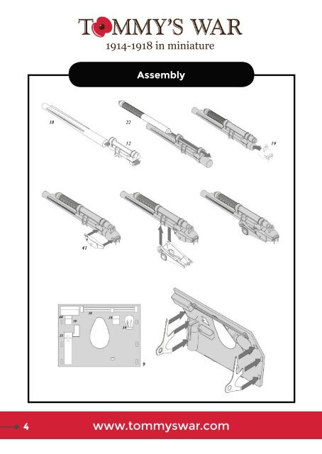 TW32ART2 Tommy's War Ordnance 18 pounder instructions