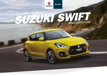 Suzuki Swift modelbrochure