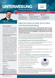 Unterweisung professionell_Nr. 4.2017