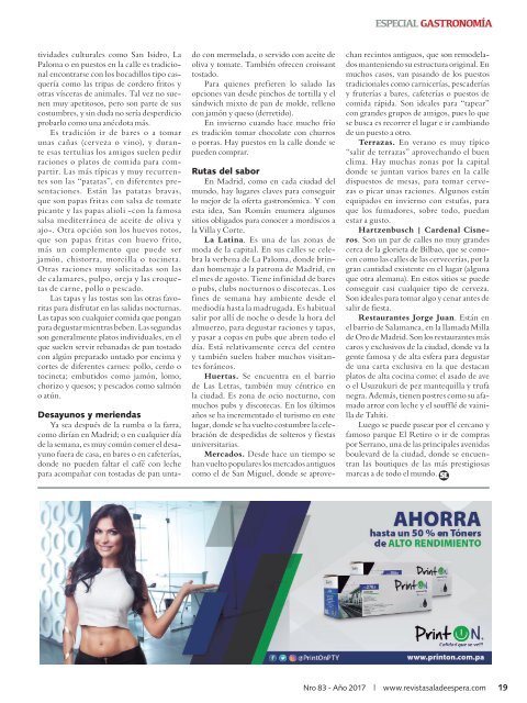 Revista Sala de Espera Panamá Nro. 83 Abril 2017