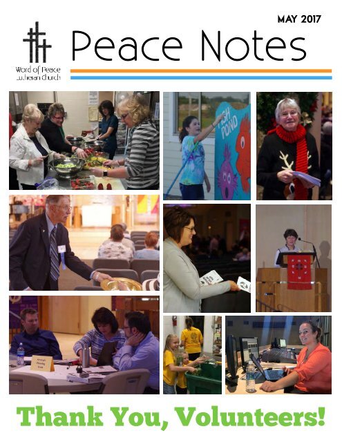 Peace Notes-May 2017 - Word of Peace Lutheran Church
