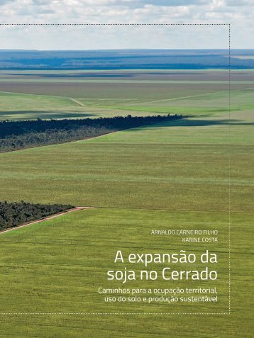 A expansão da soja no Cerrado