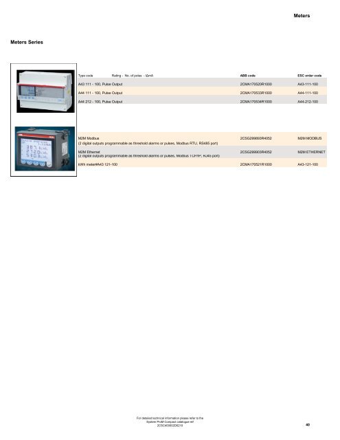 150904 ESC Short Form ABB Catalogue