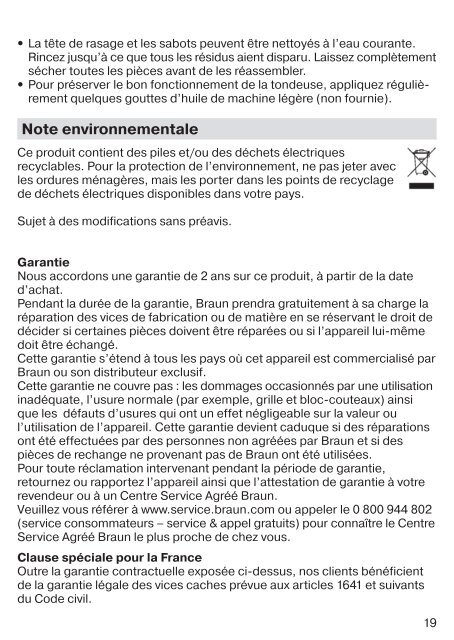 Braun MGK 3080 - MGK 3080 Manual (DE, UK, FR, ES, PT, IT, NL, DK, NO, SE, FI, GR)