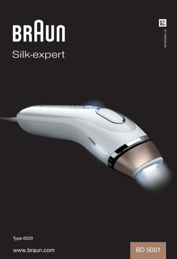 Braun BD5000, BD5001, BD5008, BD5009 - BD 5001,  Silk expert Manual (UK, FR, TR, RU, UA, ARAB)