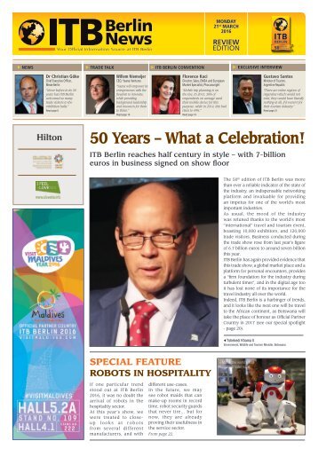 ITB Berlin News Review Edition