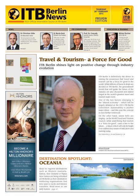 ITB Berlin News Preview Edition