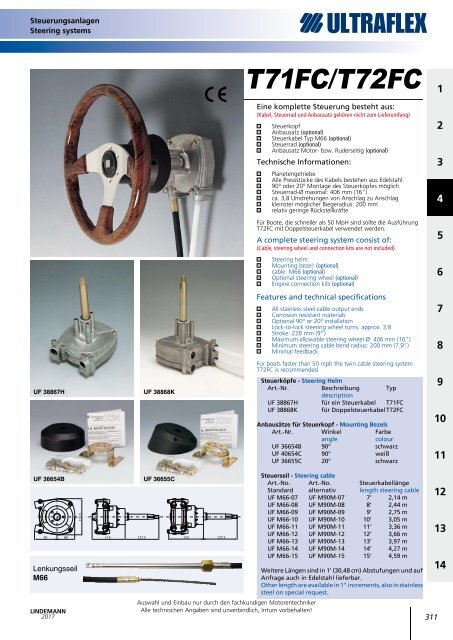 Lindemann Katalog 2017