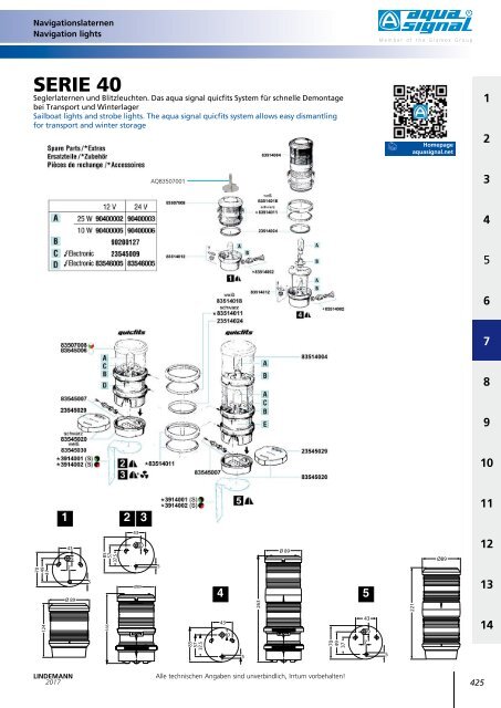 Lindemann Katalog 2017