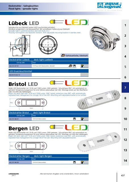 Lindemann Katalog 2017