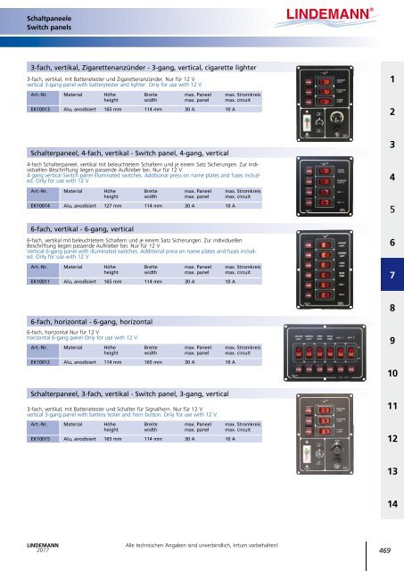 Lindemann Katalog 2017