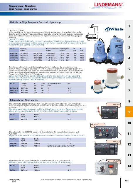 Lindemann Katalog 2017