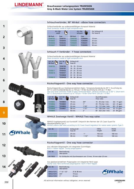 Lindemann Katalog 2017