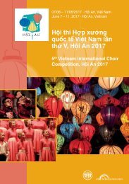 Hoi An 2017 - Program Book