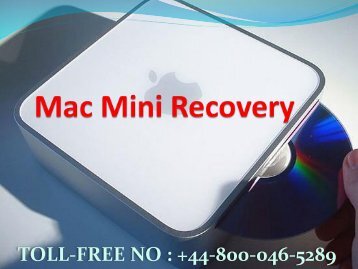 How to fix Mac Mini Recovery Error +448000465289