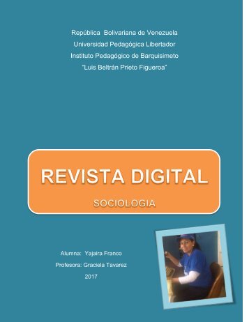 LA UNICA REVISTA DIGITAL FINALIZADA