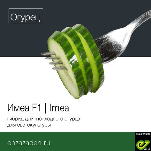 Leaflet Cucumber Imea Russia