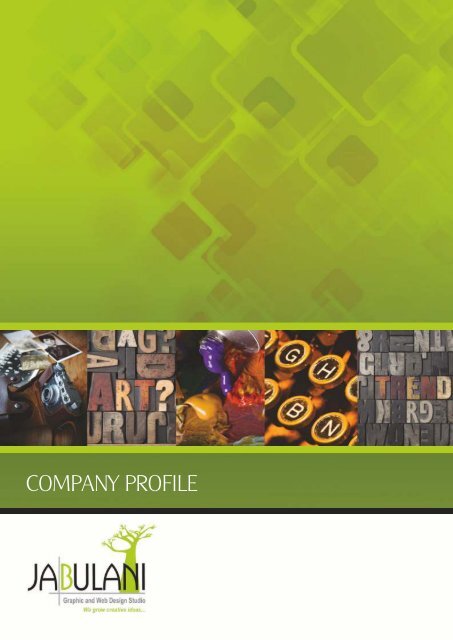 Company Profile Jabulani Design Studio