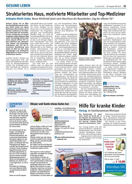 22.04.2017 Lindauer Bürgerzeitung