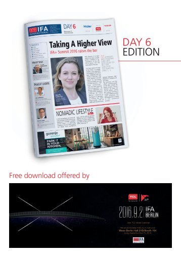 Day 6 - IFA International