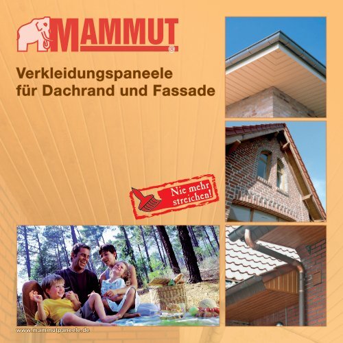 Heering Mammut Fassaden und Dachrandverkleidung