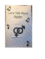 Let's Talk About Gender 
