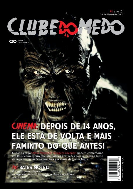 Revista Clube do Medo finalizada